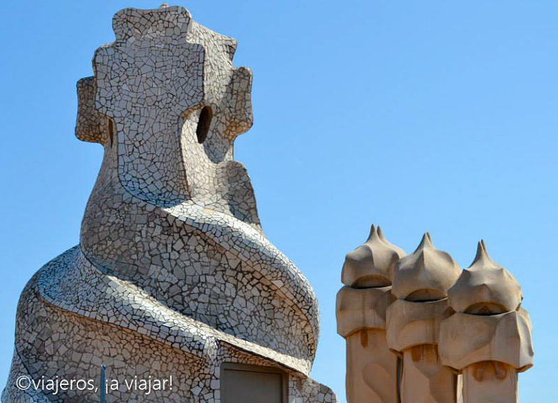 La pedrera de Gaudí en Barcelona