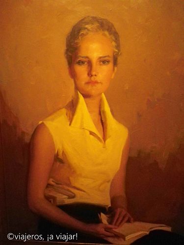 Museos. Retrato mujer Revello museos
