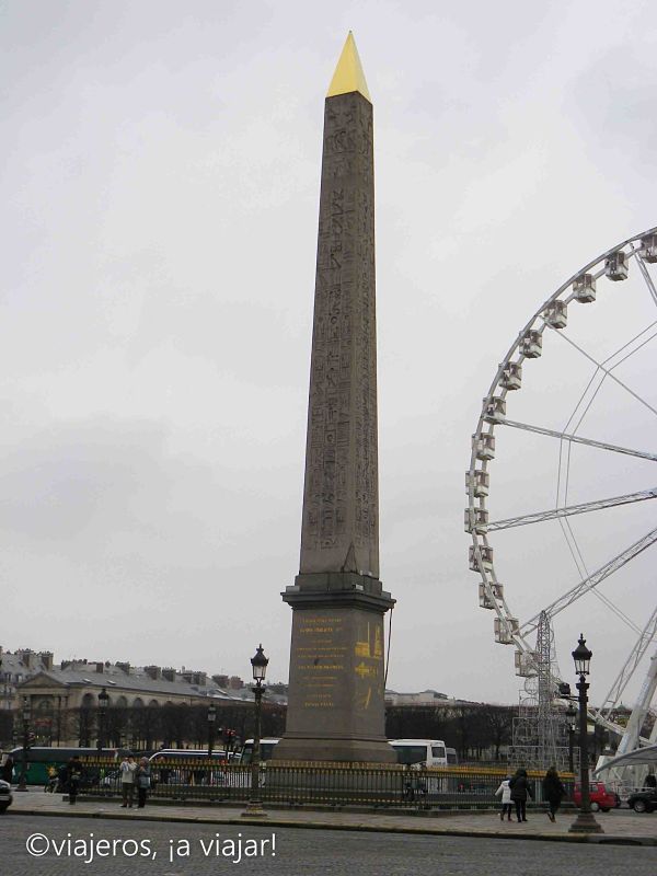 París. Plaza Concordia