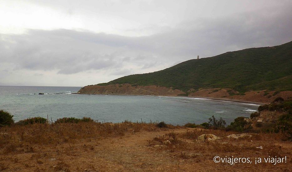 Ruta del senderismo Estrecho. Torre del Fraile