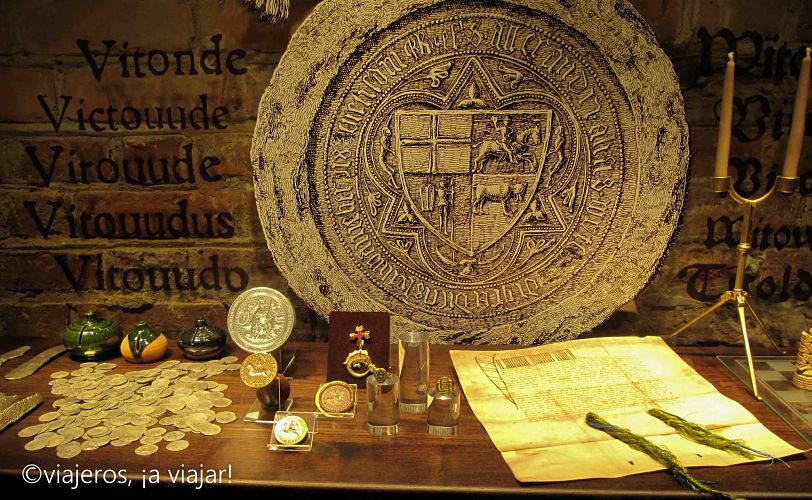 Trakai. interior del castillo Trakai. interior del castillo