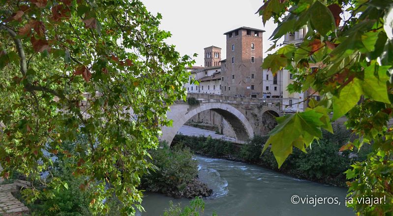 Roma. Puente Fabricio campania