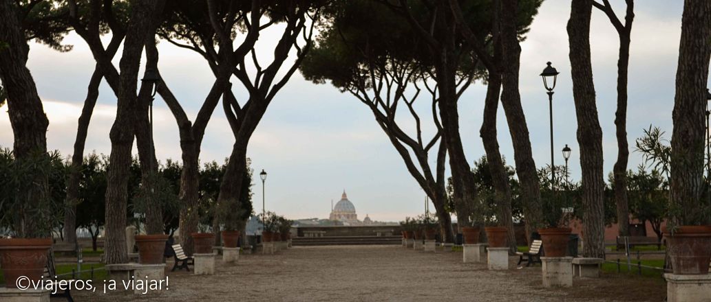 Roma. Vistas desde Aventino campania