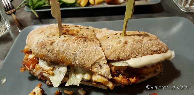 PROBAR. Bocata de cigalas Hafnarbuðin