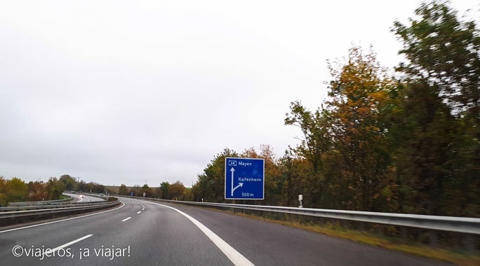 Conducir en Alemania, Autovías