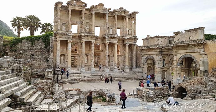 Biblioteca de Celso en Éfeso Viaje por Turquía
