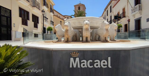 Fuente de los Leones en Macael, Almería