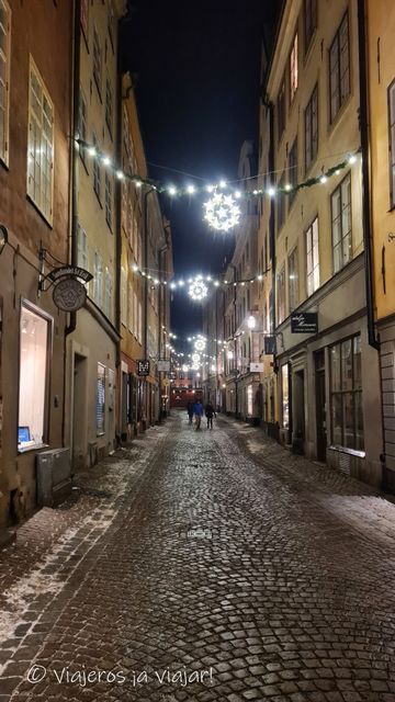 Mercados navideños y luces de Navidad en Estocolmo 7 Luces de Navidad Estocolmo