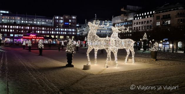 Mercados y Luces de Navidad de Estocolmo, Suecia Mercados y Luces de Navidad de Estocolmo, Suecia. Kungsträdgården