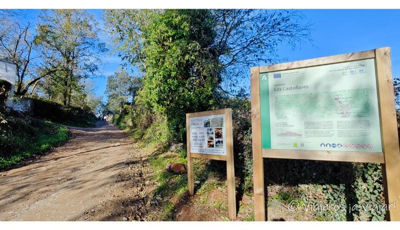 Sendero de los Castañares en Sierra Morena de Sevilla 2 Sierra Norte de Sevilla