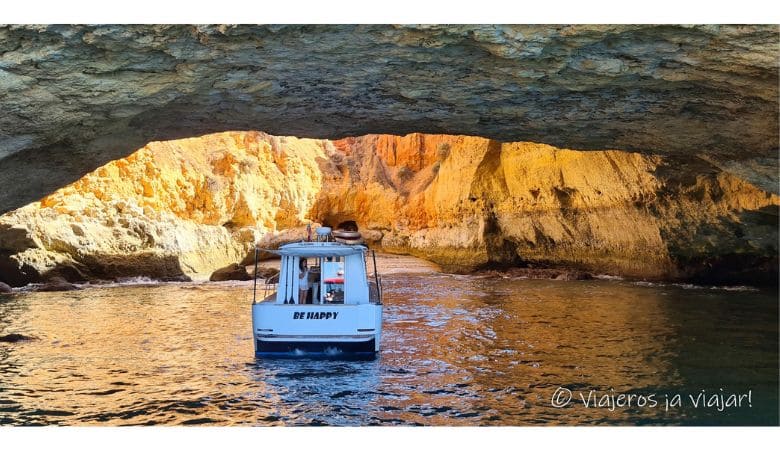 Paseo en barco por el Algarve