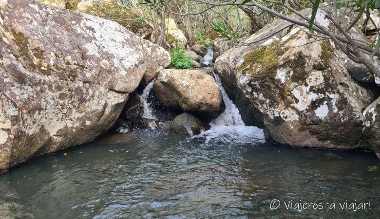 arroyo Rio Barbate Garganta de Puerto Oscuro