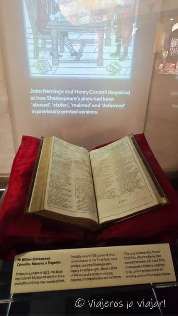 Compendio original de obras de Shakespeare globe