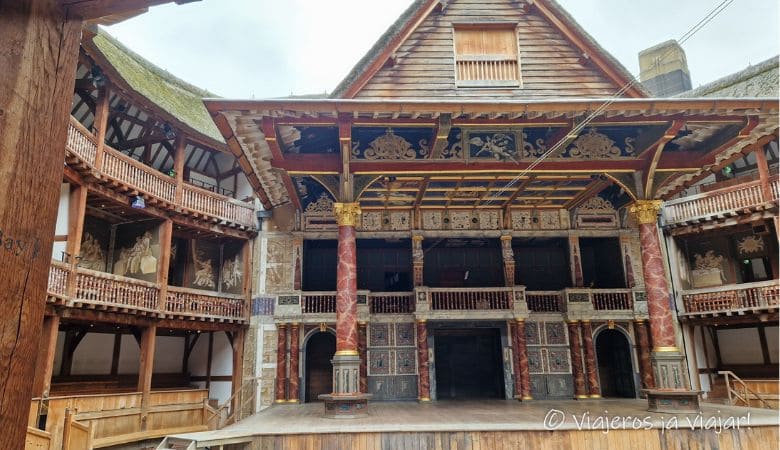 Escenario desde foso globe