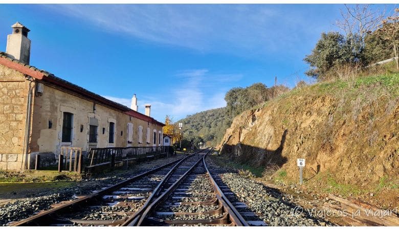 Sendero Cerro del Hierro | Sierra Morena de Sevilla 10 inicio via verde Sierra Norte Cerro