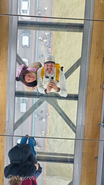 vistas desde arriba de Tower Bridge Tower