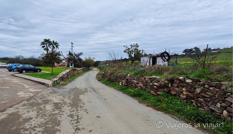 inicio sendero Los Molinos Molinos