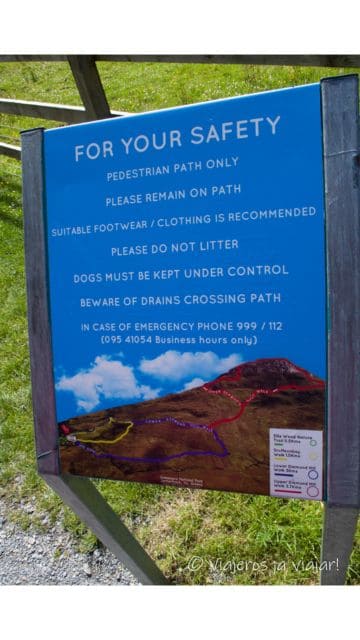 Ruta Diamond Hill en Parque Nacional de Connemara
