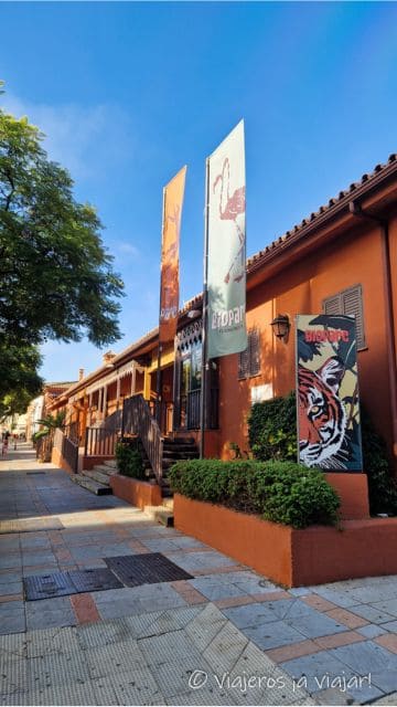 Entrando en Bioparc en fuengirola