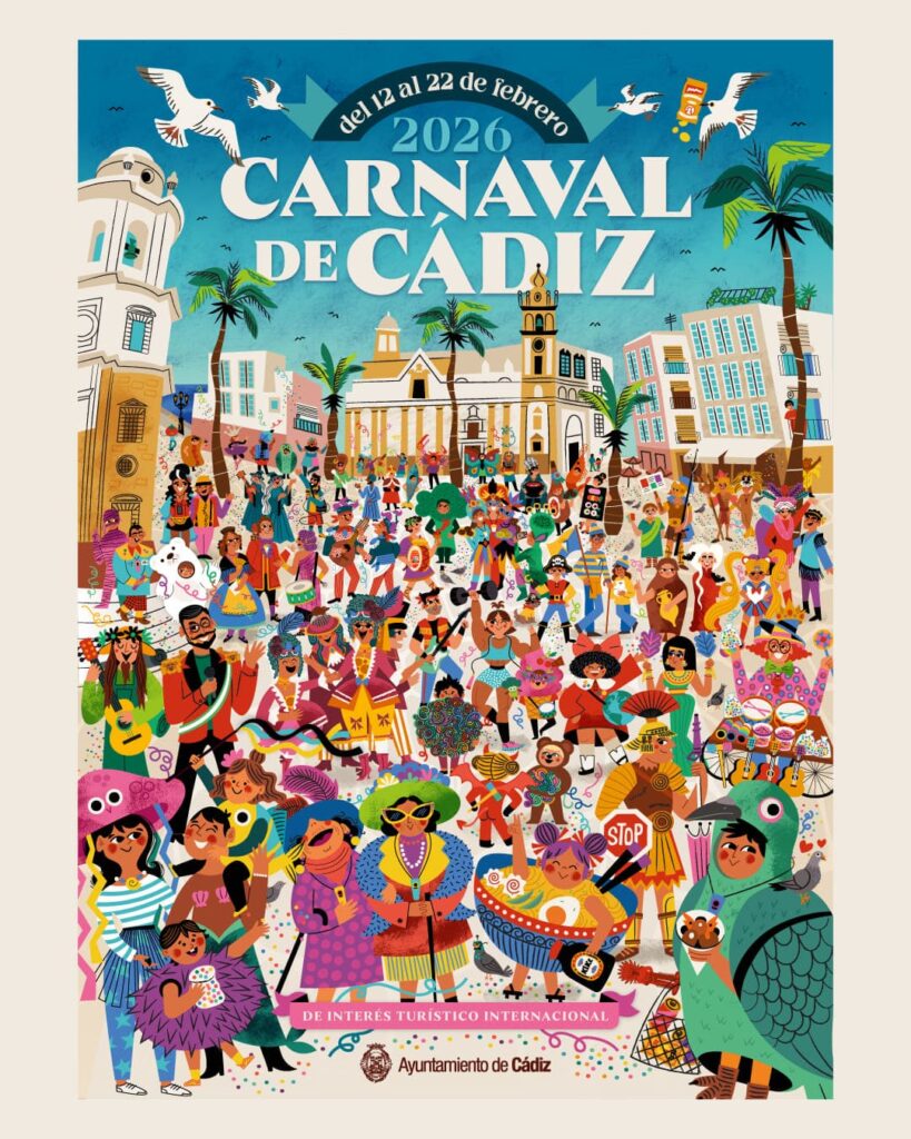 Agenda de Carnaval de Cádiz 2026